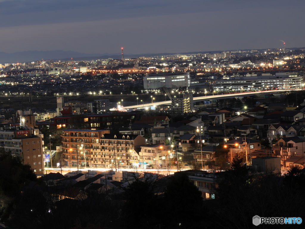 桜ヶ丘公園　ゆうひの丘から