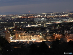 桜ヶ丘公園　ゆうひの丘から