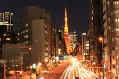 東京タワーが見える風景