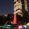 夜の日比谷公園