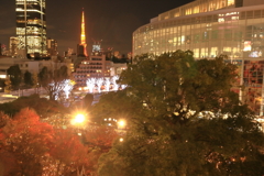 毛利庭園イルミネーション