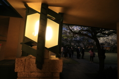夜の自由学園明日館