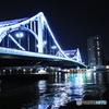 清洲橋と屋形船