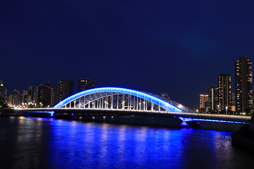 夜の永代橋