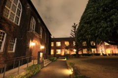 夜の立教大学