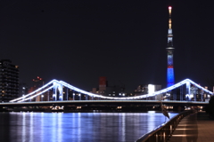 夜の清洲橋