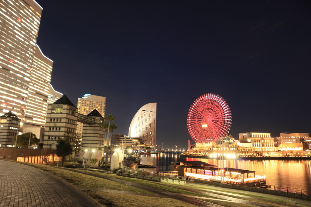 みなとみらいの夜