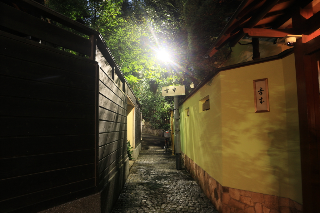 夜の神楽坂