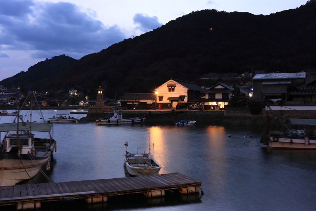 夕暮れの鞆の浦