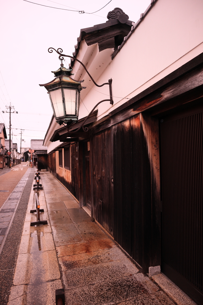 長浜・ガス灯のある風景