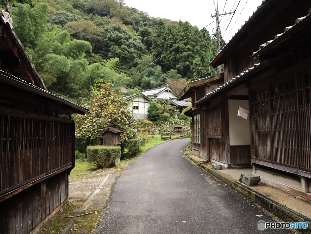 大森銀山の町並み