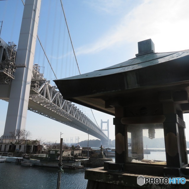 下津井田ノ浦の町並み