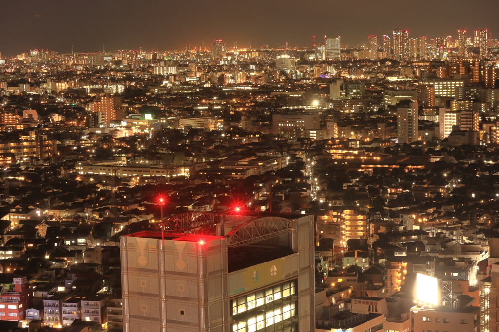 キャロットタワーからの眺め