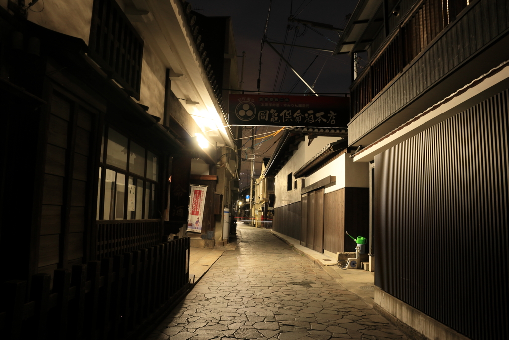 夜の鞆の浦