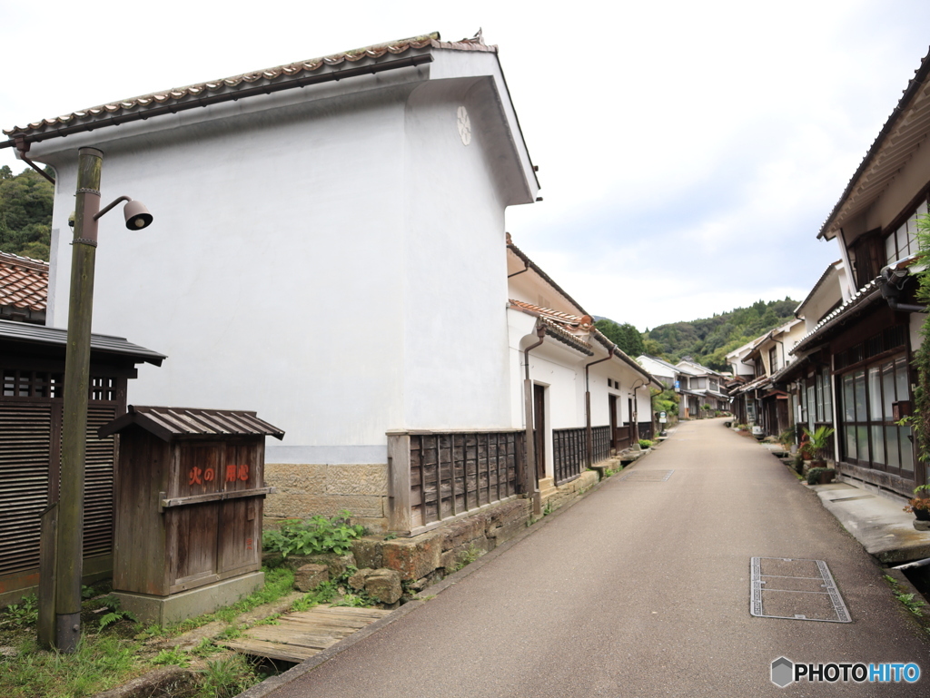 大森銀山の町並み