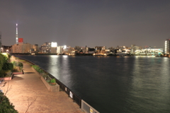 清洲橋からの風景