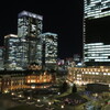 夜の東京駅