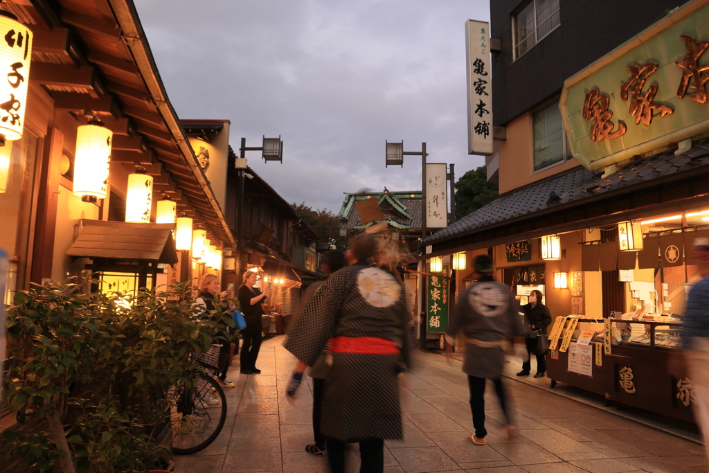 夜の柴又