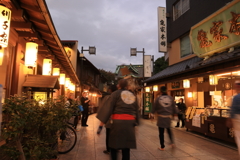 夜の柴又