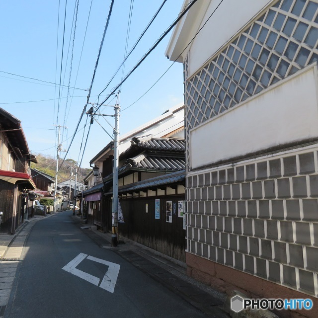 下津井の町並み