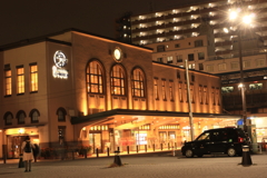 夜の両国駅 夜の両国駅