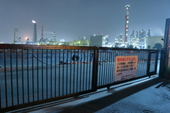 夜の運河