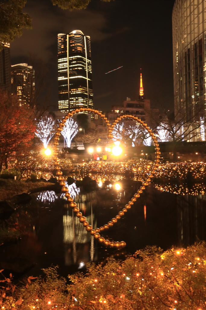 毛利庭園イルミネーション