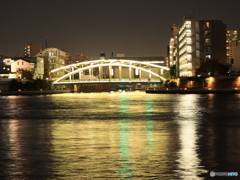 夜の萬年橋