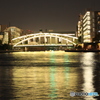 夜の萬年橋