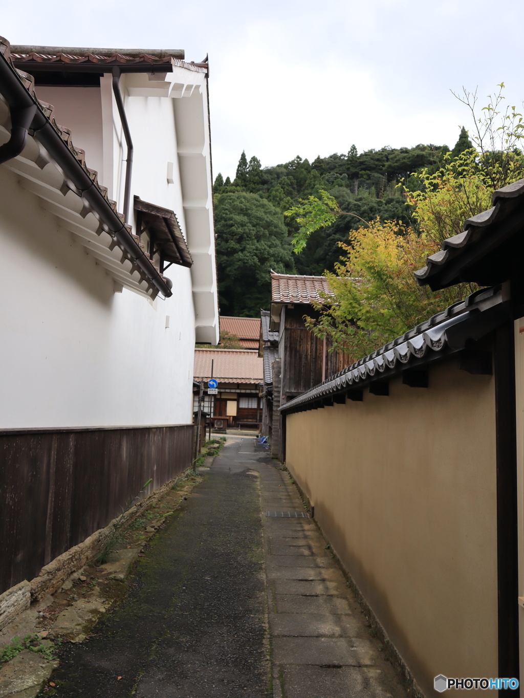 大森銀山の町並み