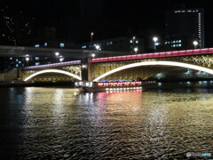 夜の蔵前橋
