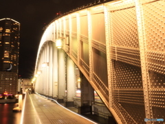 夜の勝鬨橋