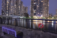 夜の運河