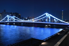 夏の夜の清洲橋