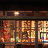 夜のステンドグラス雛