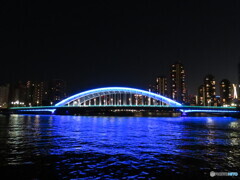 夜の永代橋