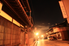 夜の高岡金屋町