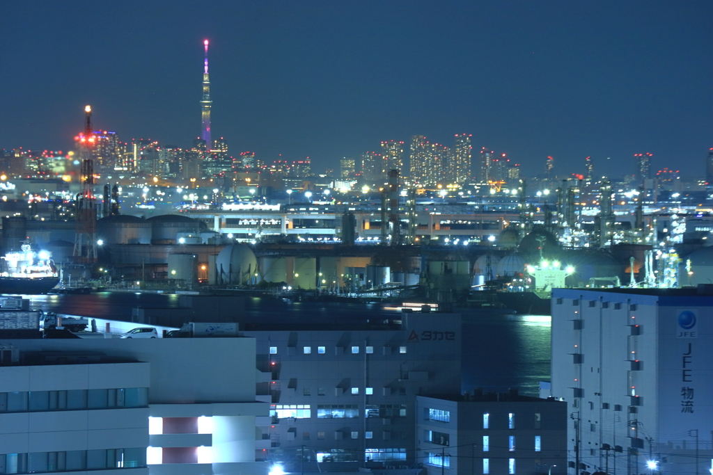 川崎マリエンからスカイツリー