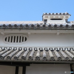 富田林「田守家住宅」虫籠窓と煙出し