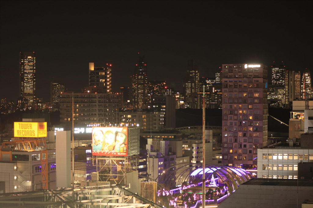 夜の都会風景