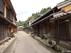 大森銀山の町並み