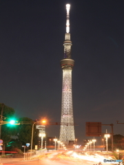 スカイツリー at 言問橋