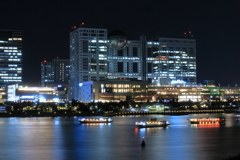 夜のお台場