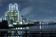 夜の運河