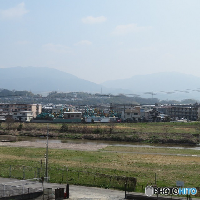 富田林「じないまち展望広場」より