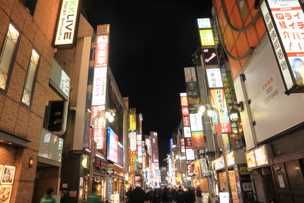 夜の歌舞伎町