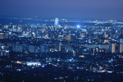 観覧車が光る夜