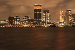 晴海埠頭からの夜景
