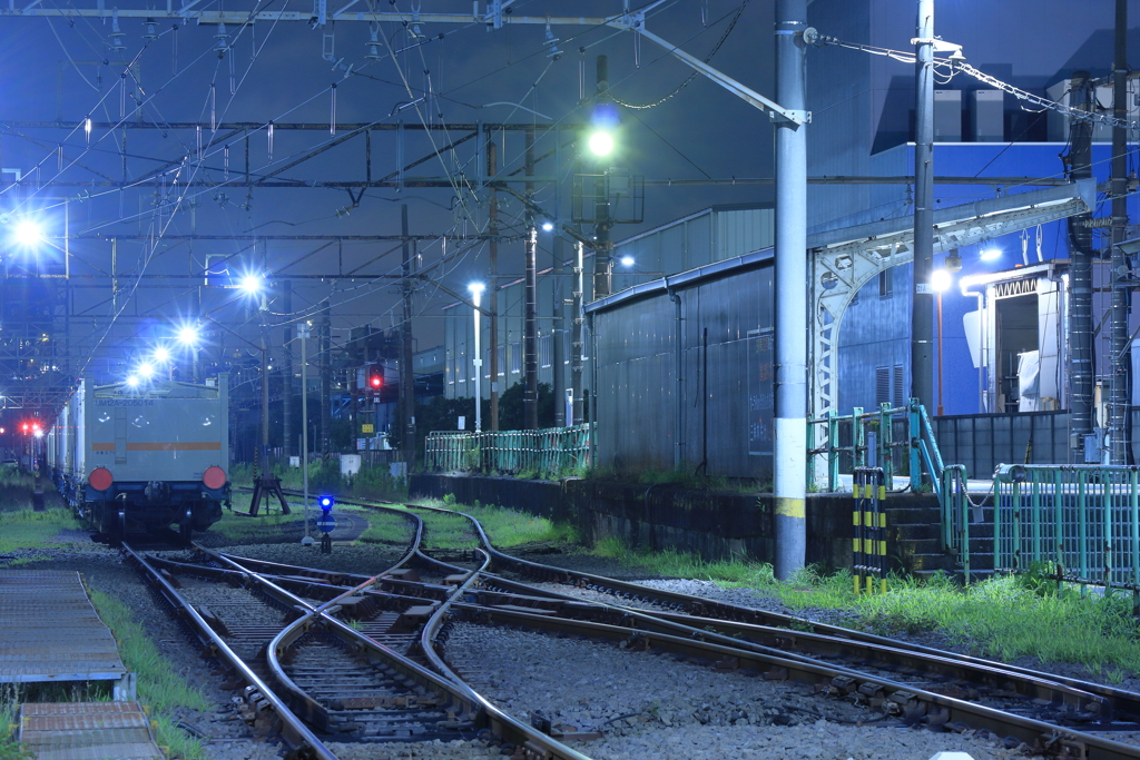 夜の線路