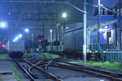 夜の線路